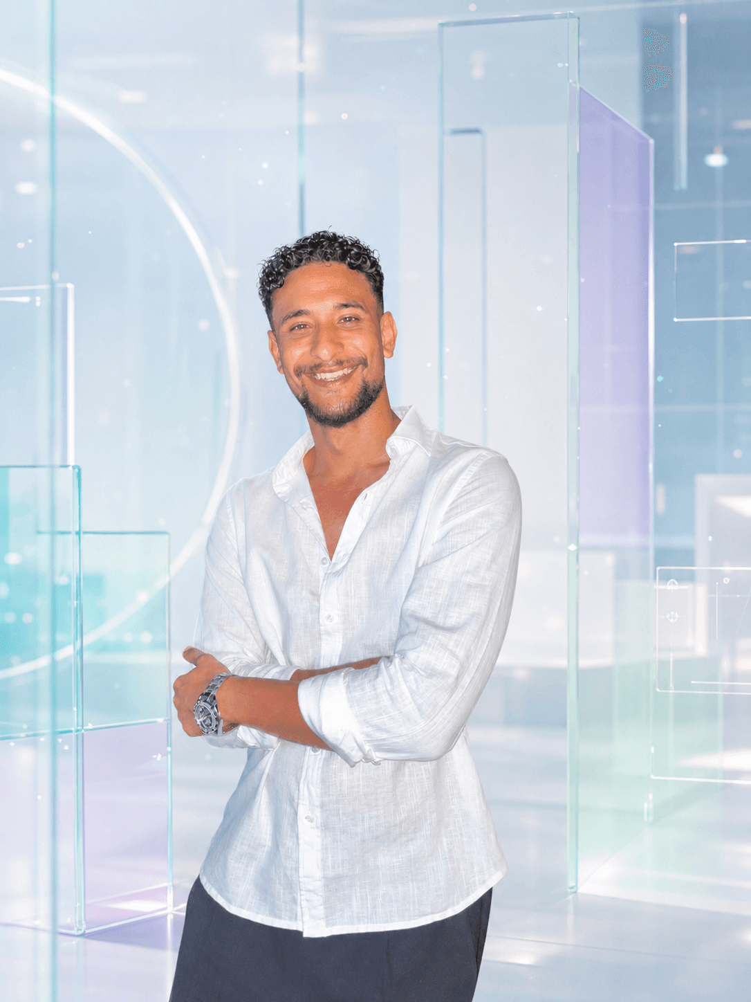 Omar Abd Elrahman, designer and full-stack AI systems builder.
